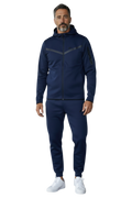 Nike Tech Adult Navy with Black Nike Logo Tracksuit Set