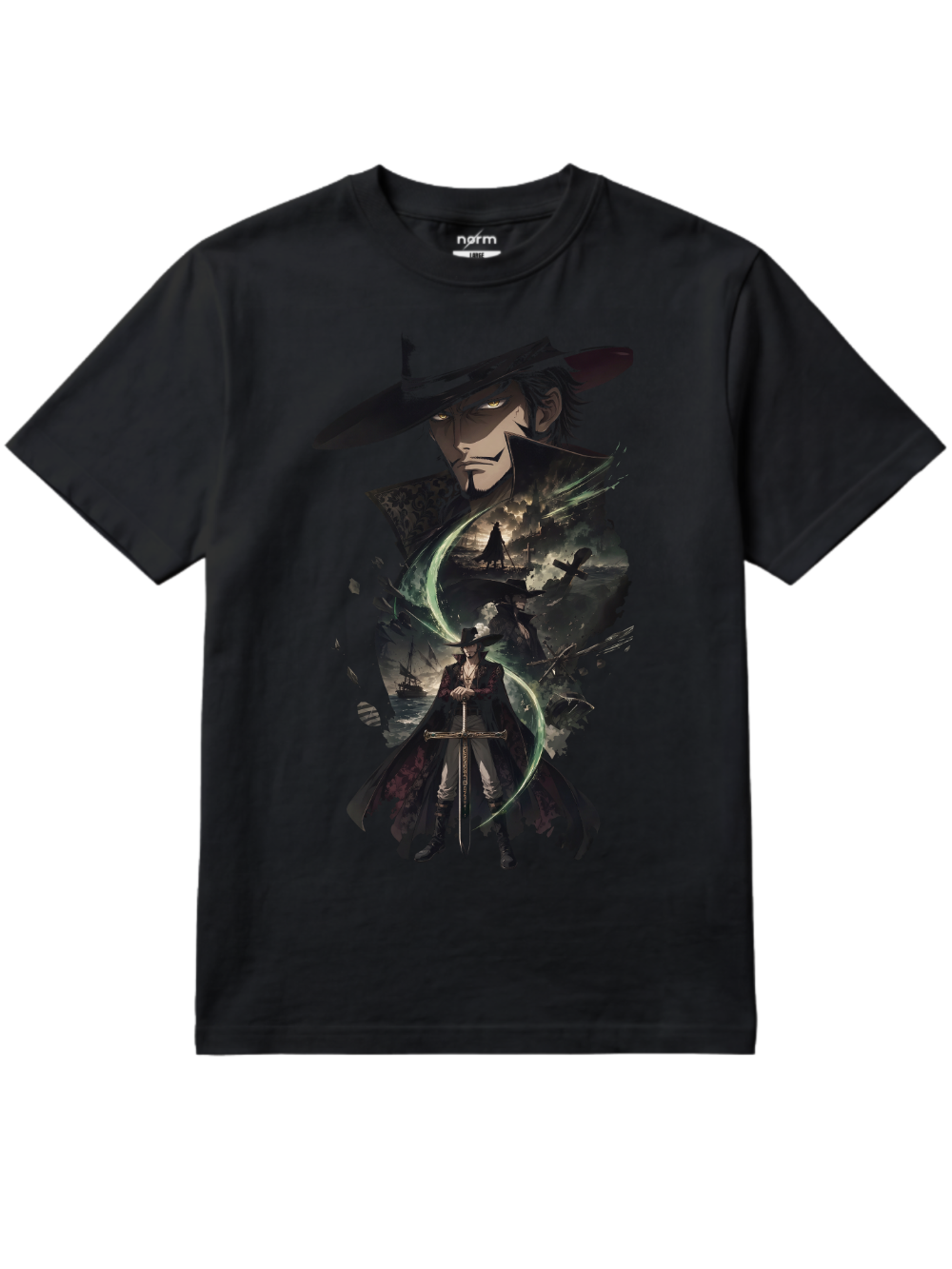 NotNorm One Piece Mihawk Strongest Graphic Tee